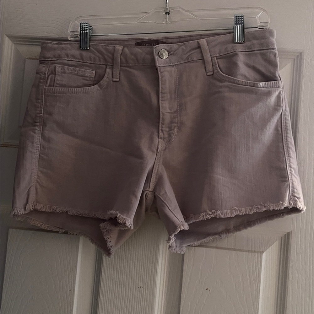 Just USA Women's Tan Jean Shorts